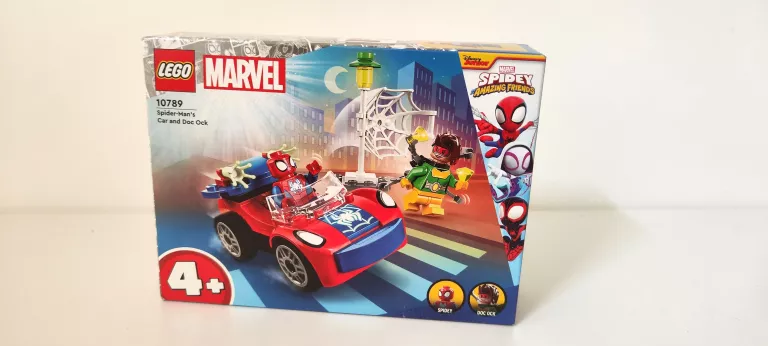 KLOCKI LEGO MARVEL 10789 SAMOCHÓD SPIDER-MANA I DOC OCK