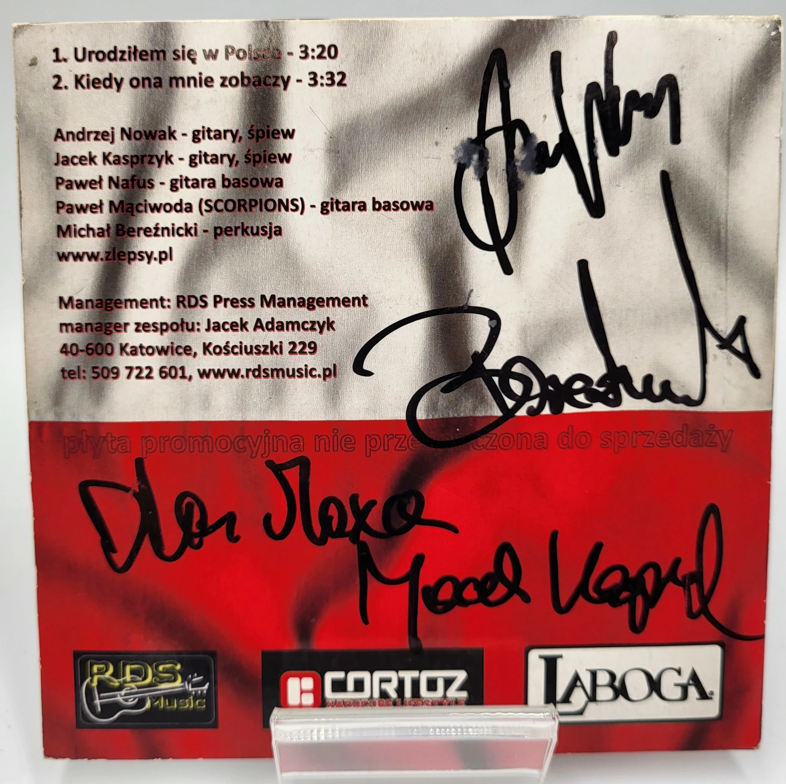 tsa-zle-psy-polska-singiel-cd-autograf-unikat-limitowany-stan-uzywany