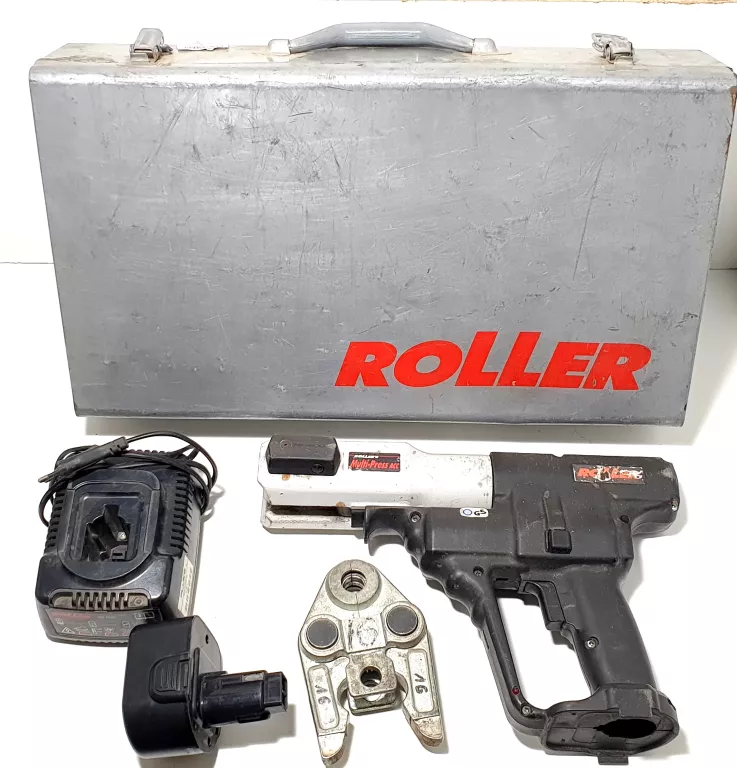 ZACISKARKA ROLLER MULTI-PRESS ACC +ŁADOWARKA +BATERIA +ZACISK TH16