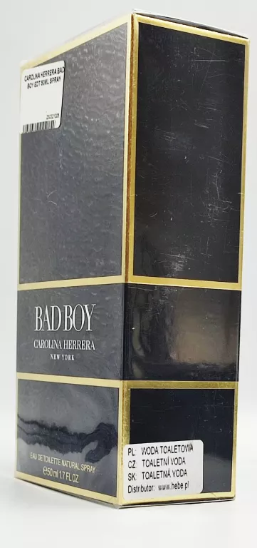 CAROLINA HERRERA BAD BOY EDT 50ML SPRAY ORYGINALNE