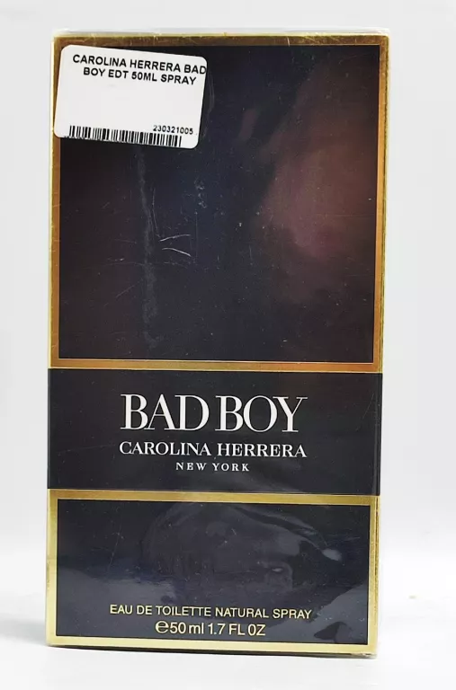 CAROLINA HERRERA BAD BOY EDT 50ML SPRAY ORYGINALNE