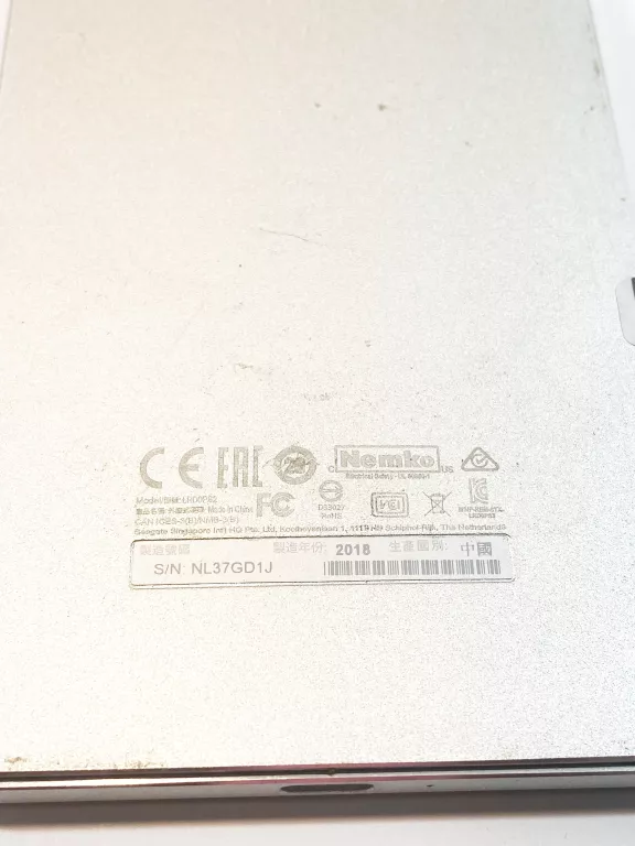 DYSK LACIE PORSCHE DESIGN 1TB SREBRNY BOX
