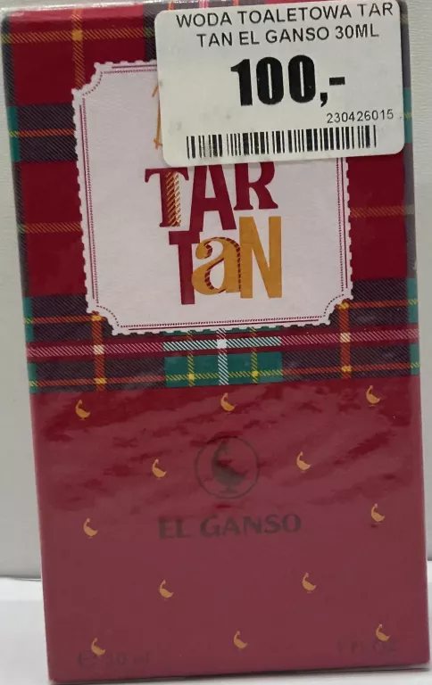 WODA TOALETOWA TAR TAN EL GANSO 30ML