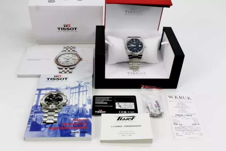 ZEGAREK TISSOT T137.407.11.041.00 PRX POWERMATIC 80 IDEAŁ GWARANCJA