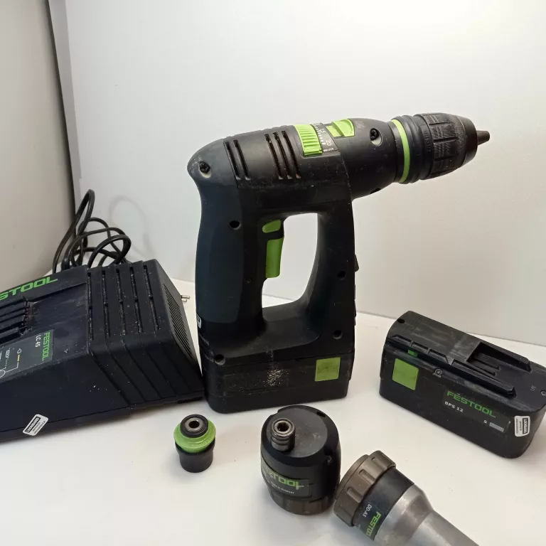 WKRĘTARKA FESTOOL C12 2XAKU + KOŃCÓWKI