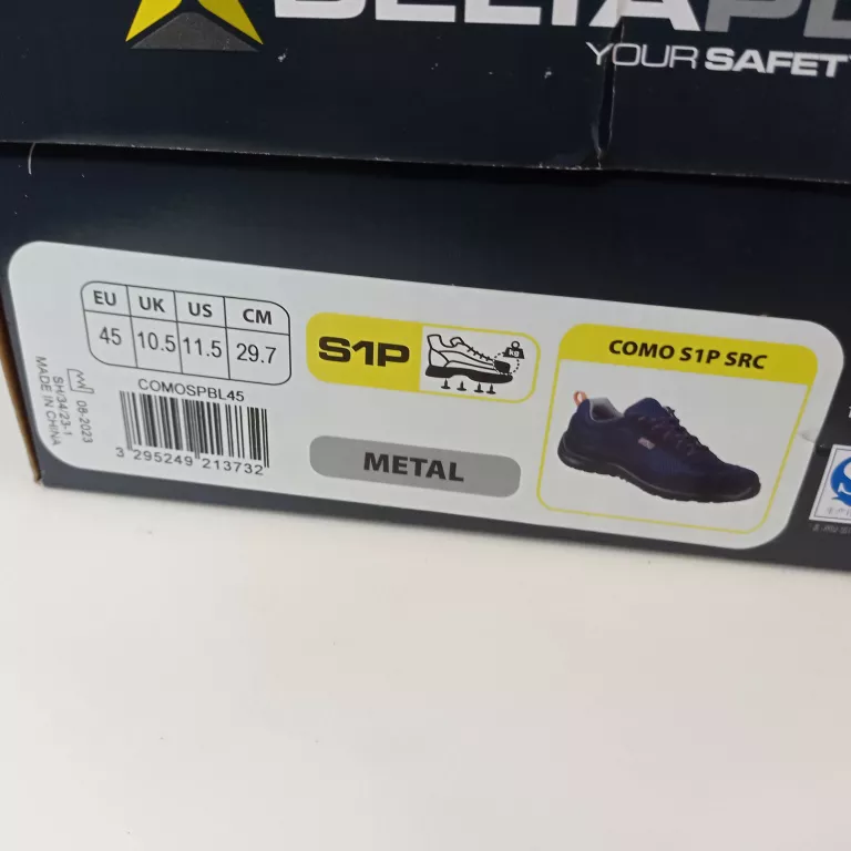 BUTY ROBOCZE DELTA PLUS 45R METAL JAK NOWE !!