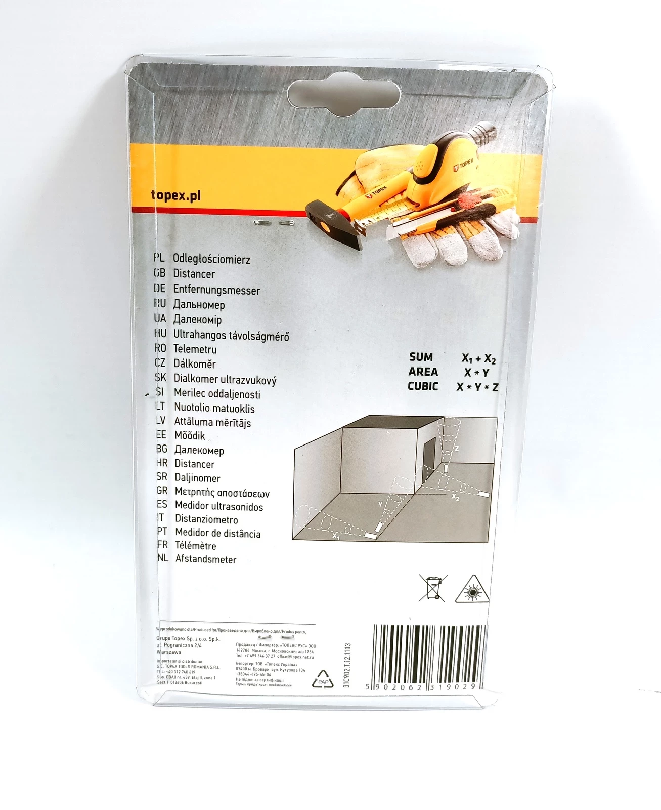 topex-31c902-odleglosciomierz-ultradzwiekowy-ean-gtin-5902062319029