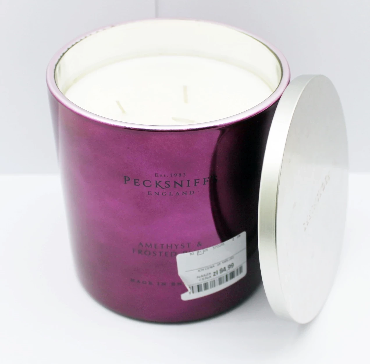 swieczka-pecksniffs-amethyst-and-frsted-traugutta-85-wroclaw