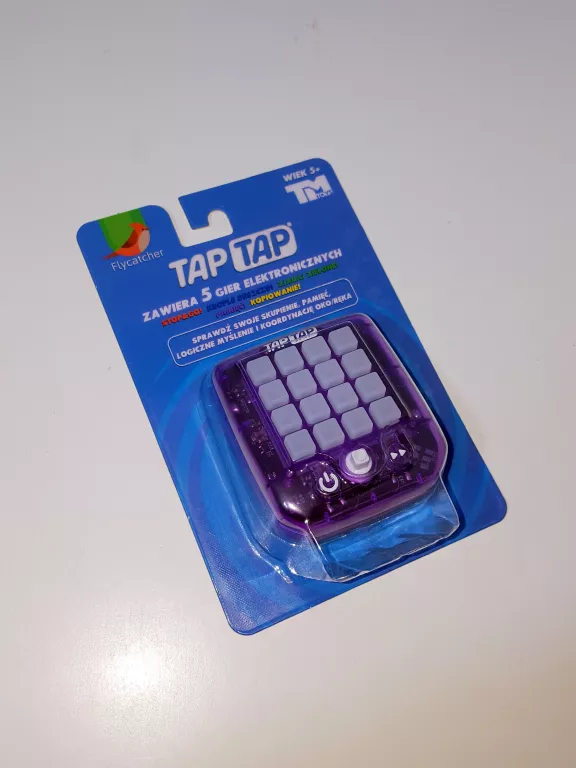 GRA ZRĘCZNOŚCIOWA TAP TAP, KIESZONKOWA FIOLETOWA