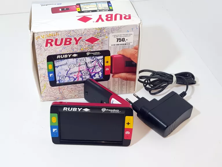 LUPA ELEKTRONICZNA RUBY HD KOMPLET