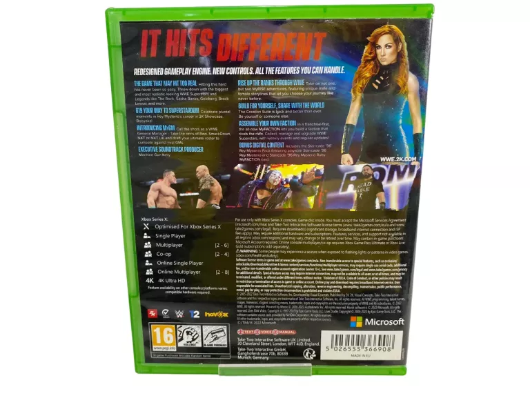 WWE 2K22 XBOX SERIES X