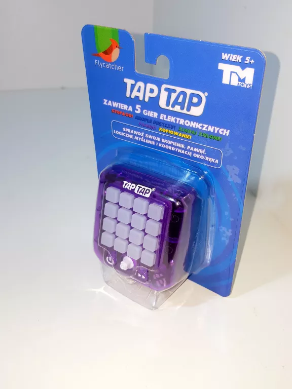GRA ZRĘCZNOŚCIOWA TAP TAP, KIESZONKOWA FIOLETOWA