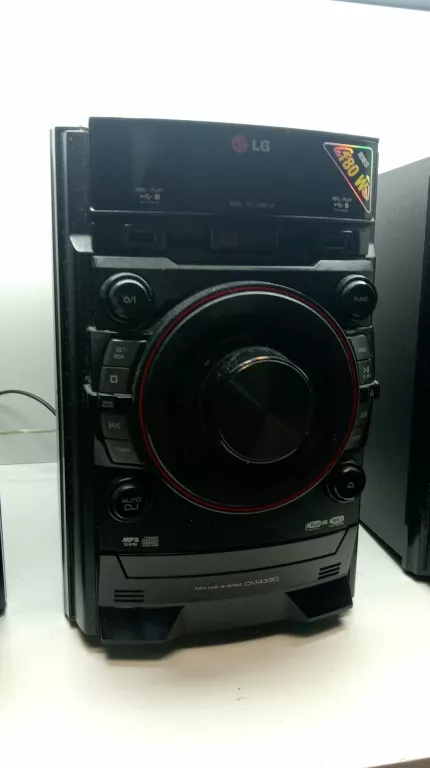 MINI WIEŻA LG CM4330 Z GŁOŚNIKAMI