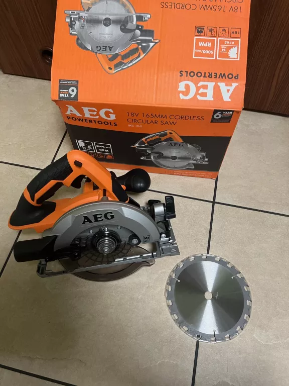 PIŁA TARCZOWA AEG BKS 18 BODY IDEAŁ!