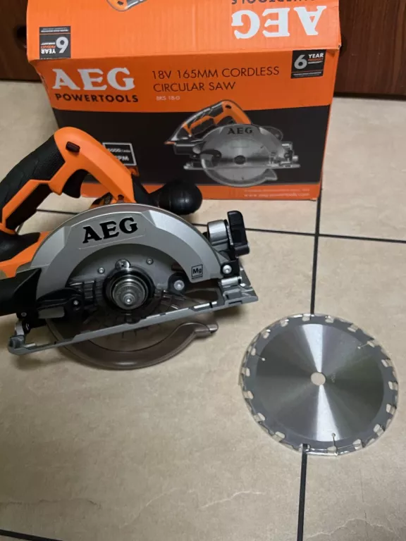 PIŁA TARCZOWA AEG BKS 18 BODY IDEAŁ!