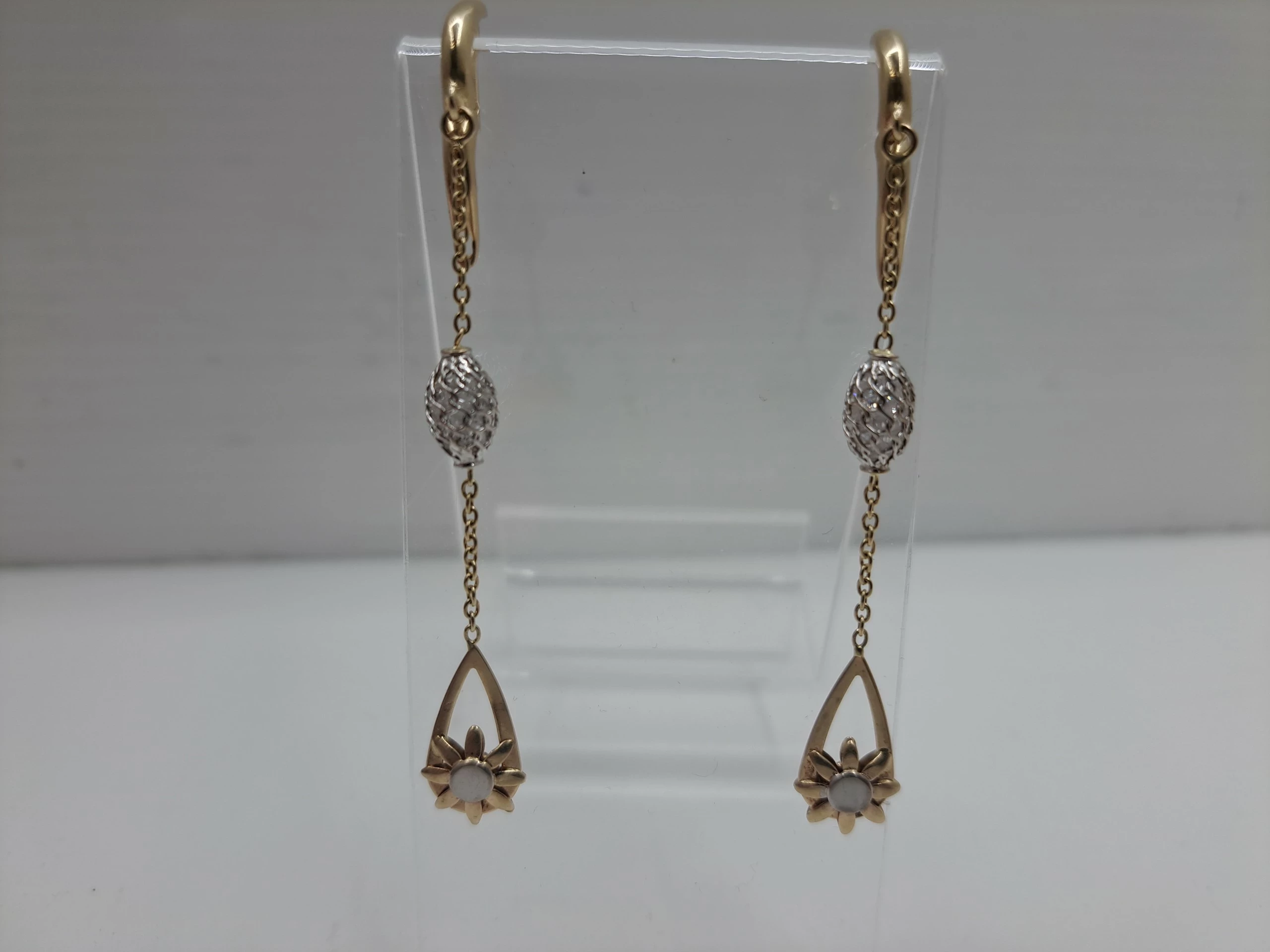 uzywane-wiszace-zlote-kolczyki-p585-518g-zielony-rynek-18-sj-wloclawek