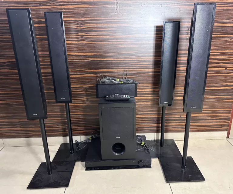 KINO DOMOWE SONY HBD-TZ715 5.1 + NIEORYGINALNY PILOT