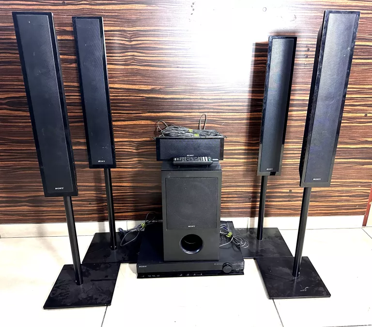 KINO DOMOWE SONY HBD-TZ715 5.1 + NIEORYGINALNY PILOT