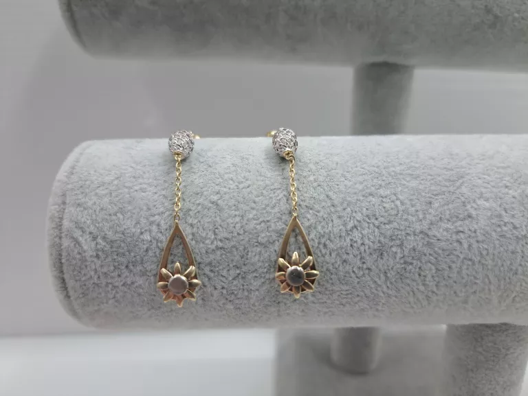 uzywane-wiszace-zlote-kolczyki-p585-518g-stan-11323-2