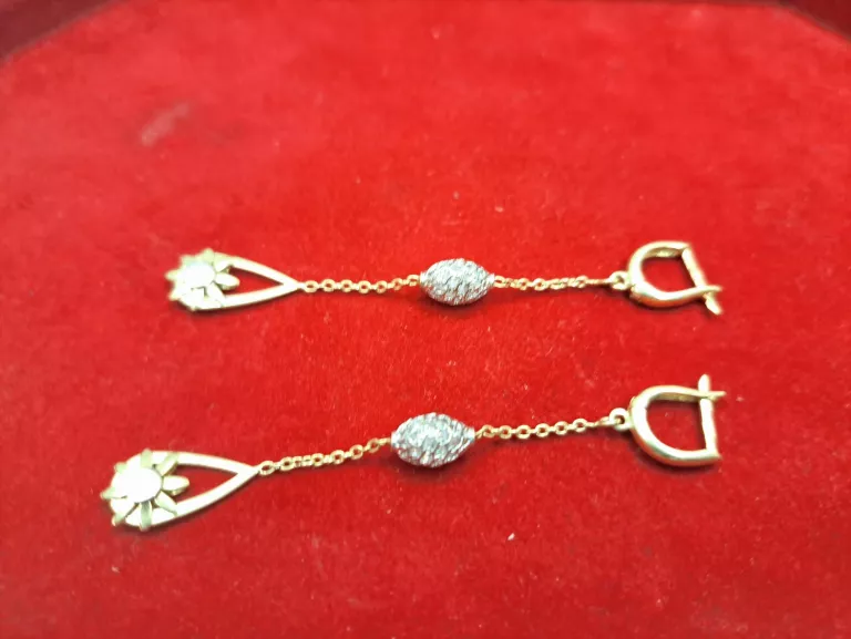 uzywane-wiszace-zlote-kolczyki-p585-518g-rodzaj-2205-2