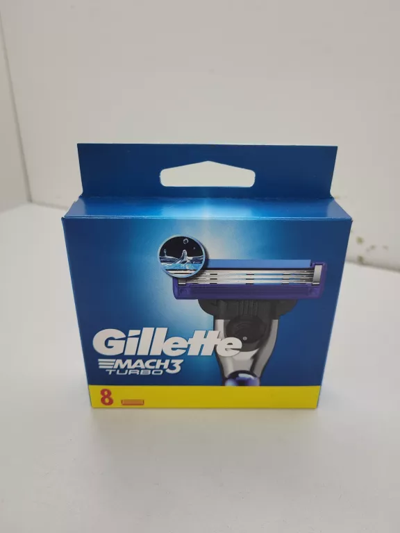 WKŁADY GILLETTE MACH 3 TURBO 8 SZT