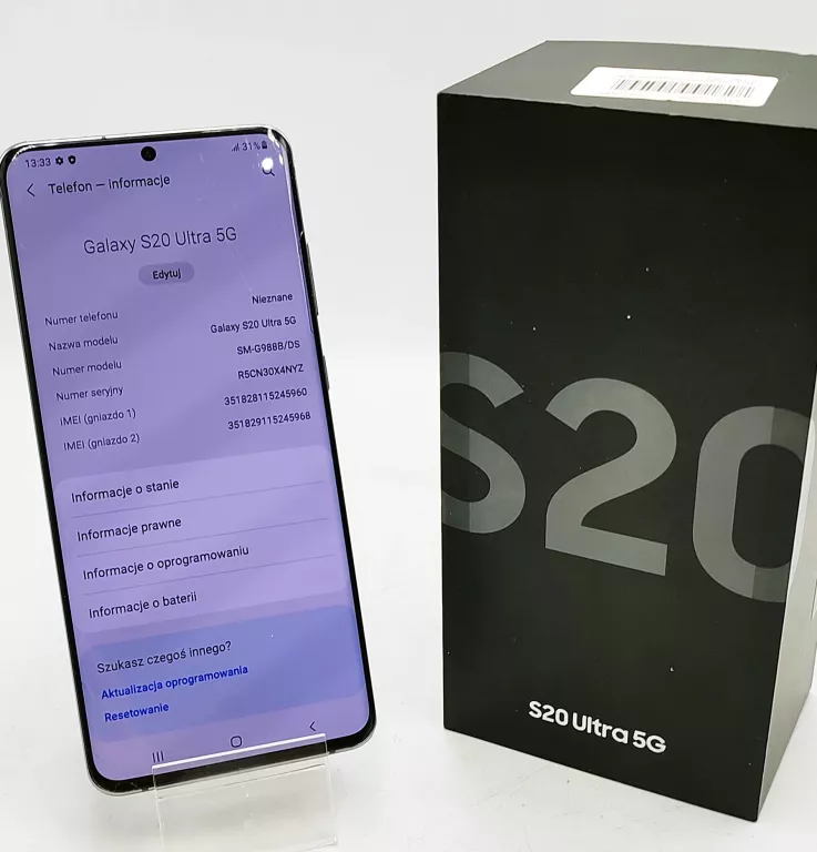 TELEFON SAMSUNG S20 ULTRA, PUD