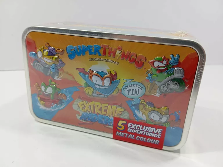 SUPER ZINGS THINGS 10 SERIA PUSZKA EXTREME RIDERS