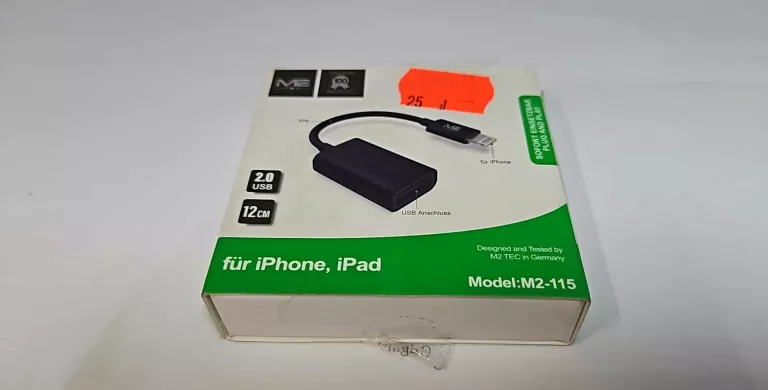 PRZEJŚCIÓWKA ADAPTER DO IPHONE LIGHTNING M2-115
