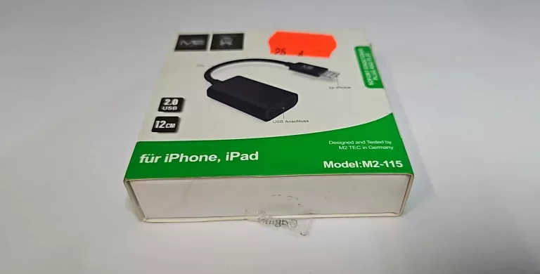 PRZEJŚCIÓWKA ADAPTER DO IPHONE LIGHTNING M2-115