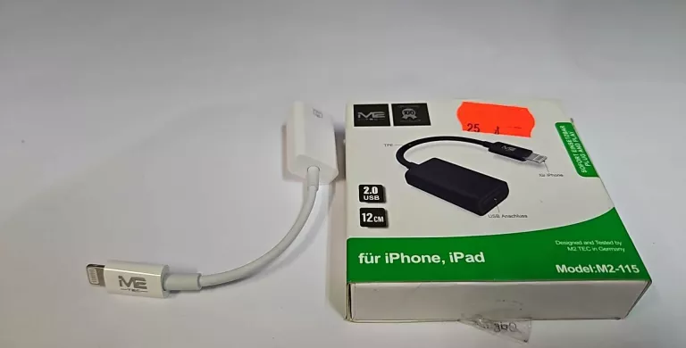 PRZEJŚCIÓWKA ADAPTER DO IPHONE LIGHTNING M2-115