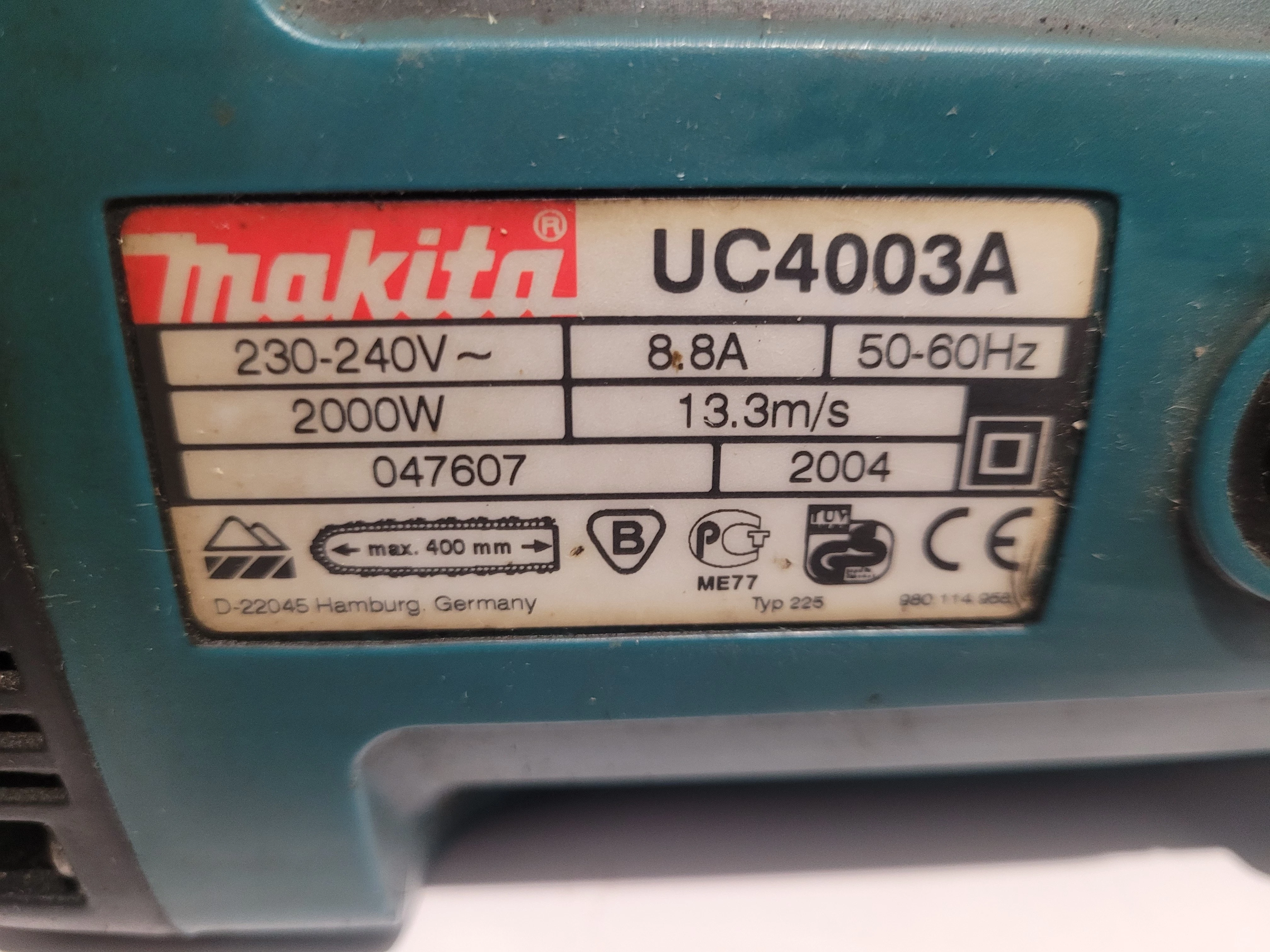 pila-elektryczna-lancuchowa-makita-model-uc4003a-srednica-tarczy-20mm
