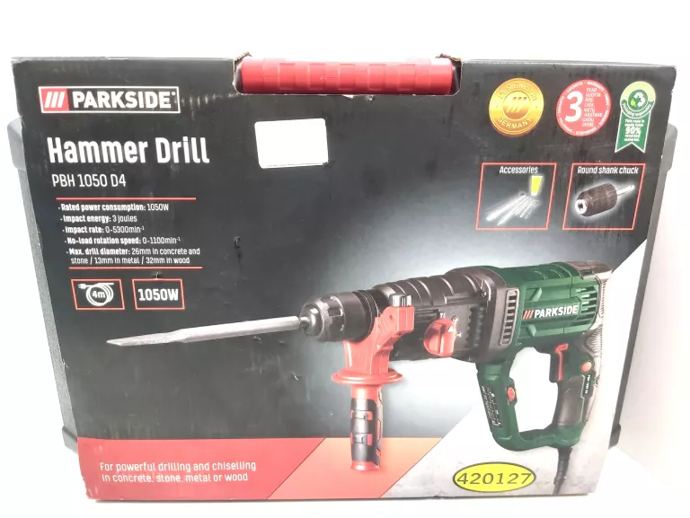 MŁOTOWIERTARKA PARKSIDE PBH 1050 D4