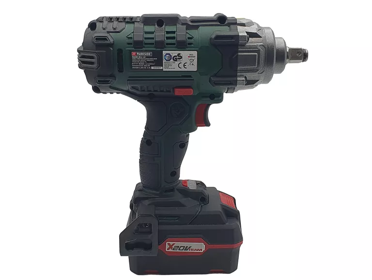 KLUCZ UDAROWY PARKSIDE PASSK 20-LI A1 20V 400NM - KOMPLET, STAN IDEALNY!