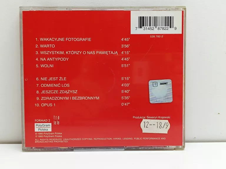SEWERYN KRAJEWSKI CD KONIEC