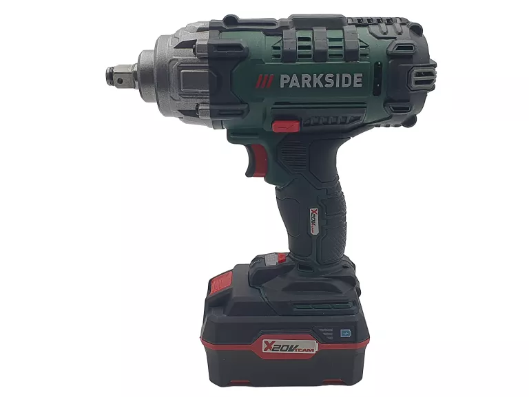 KLUCZ UDAROWY PARKSIDE PASSK 20-LI A1 20V 400NM - KOMPLET, STAN IDEALNY!