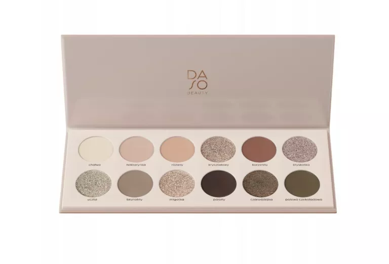 DASO BEAUTY PALETA CIENI "NATURALNIE ROZŚWIETLONA"