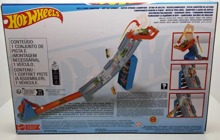 TOR HOT WHEELS GBF83 - WYŚCIG POD GÓRĘ