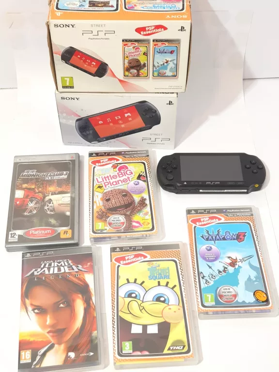 KONSOLA SONY PSP E1004 + GRY