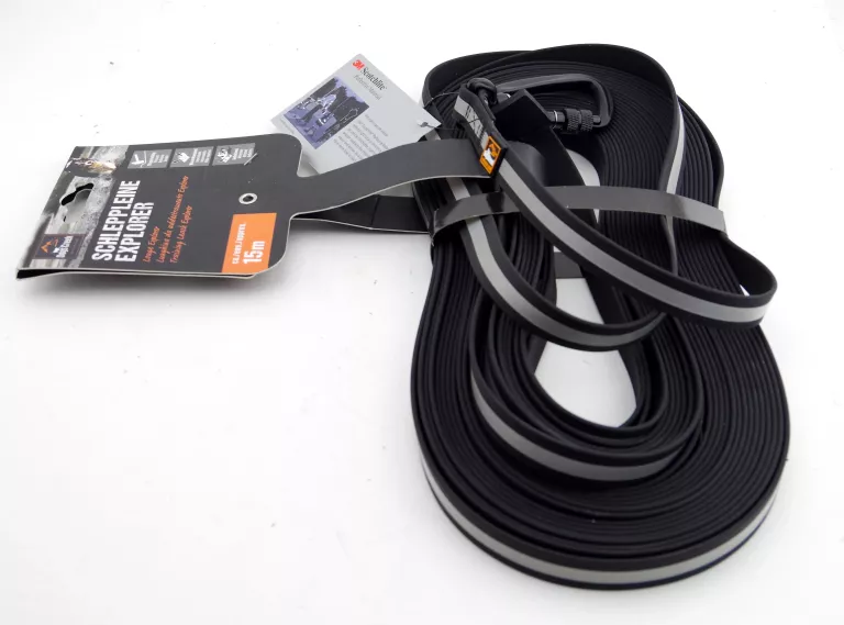 LINKA TRENINGOWA SMYCZ DOGS CREEK SCHLEPPLEINE EXPLORER SCHWARZ 15 M CZARN