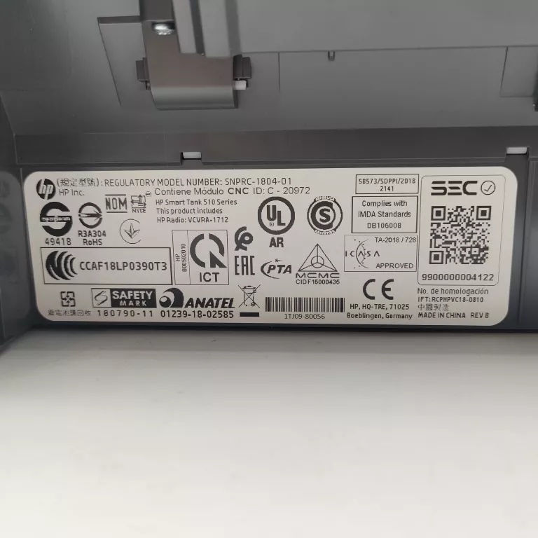 DRUKARKA WIELOFUNKCYJNA ATRAMENTOWA HP SMART TANK 516