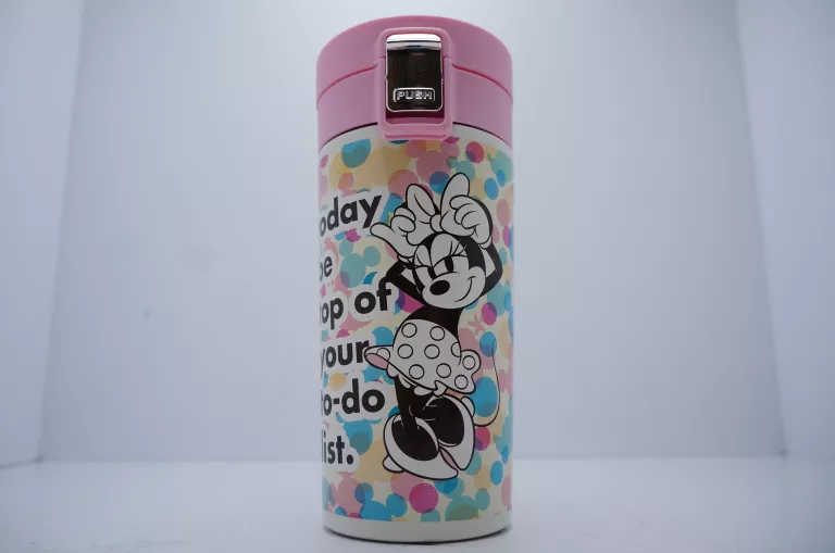 KUBEK TERMICZNY  RÓŻOWY MYSZKA MINNIE 350 ML