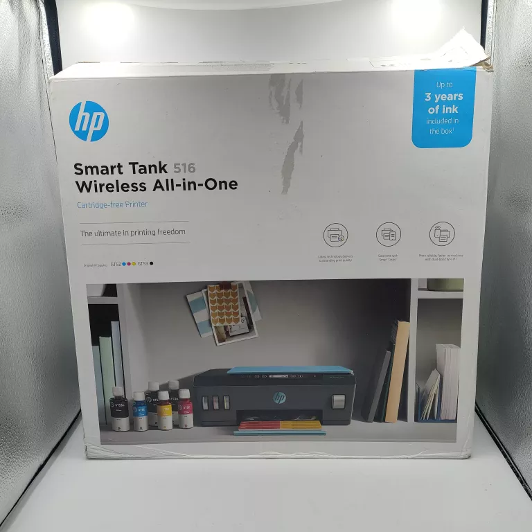 DRUKARKA WIELOFUNKCYJNA ATRAMENTOWA HP SMART TANK 516