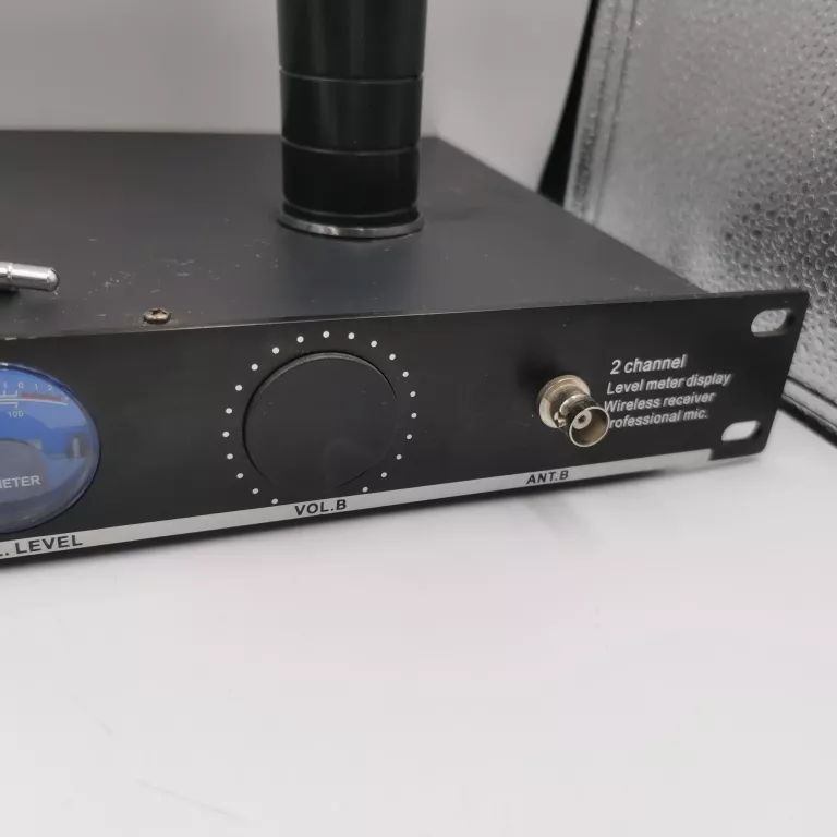 MIKROFON AZUSA LS-82 ZESTAW BEZPRZEWODOWY 2-KANAŁ