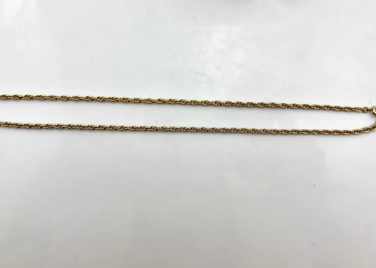 ZŁOTY ŁAŃCUSZEK SPLOT KORDEL 585 7,84G 45CM
