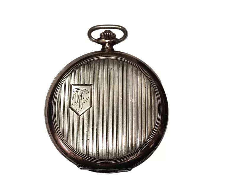 SREBRNY ZEGAREK KIESZONKOWY, CH. F. TISSOT & FILS, LOCLE