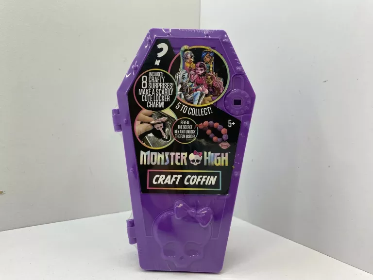 MONSTER HIGH CRAFT COFFIN TRUMNA Z AKCESORIAMI