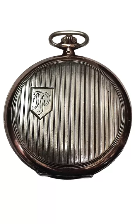 SREBRNY ZEGAREK KIESZONKOWY, CH. F. TISSOT & FILS, LOCLE