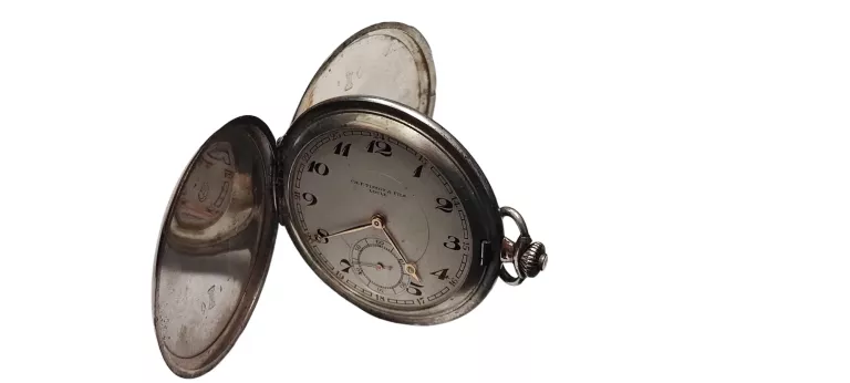 SREBRNY ZEGAREK KIESZONKOWY, CH. F. TISSOT & FILS, LOCLE