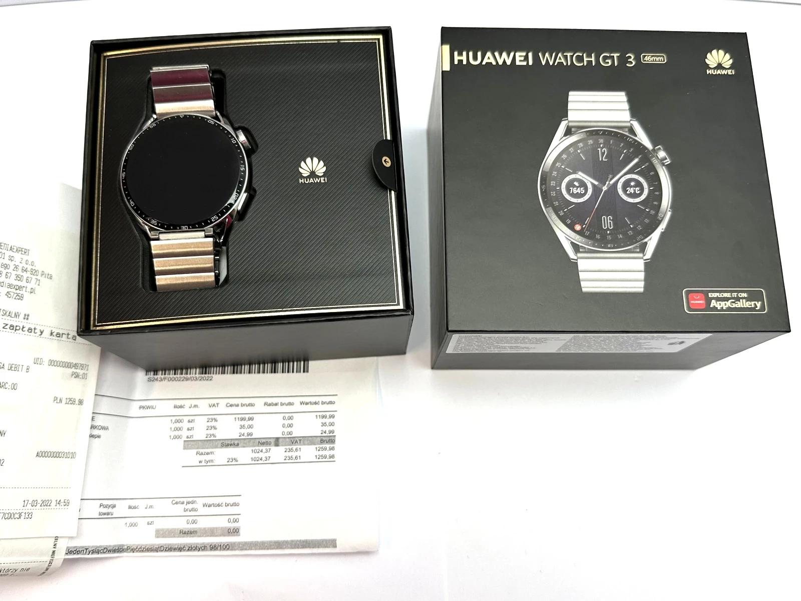 SMARTWATCH HUAWEI WATCH GT3 JPT-B19 GWARANCJA | Smartwatche | Loombard.pl