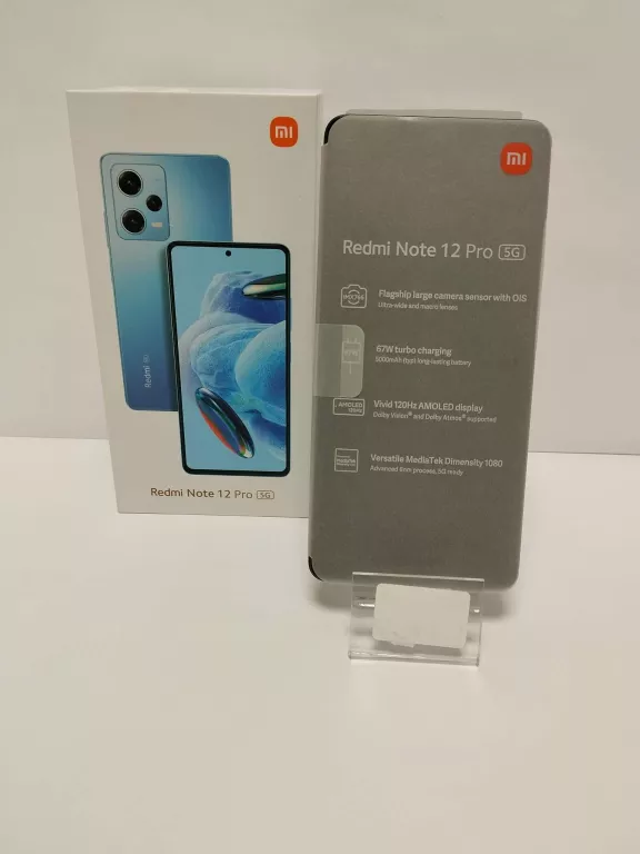 XIAOMI REDMI NOTE 12 PRO 5G 128GB/6GB BLACK